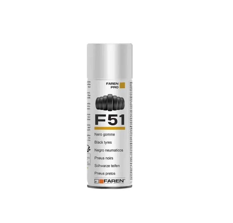 F51 Nero gomme spray Faren