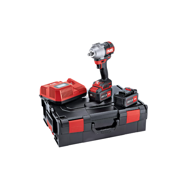 Avvitatore a percussione a batteria IW 1/2" 750 18.0-EC/5.0 Set