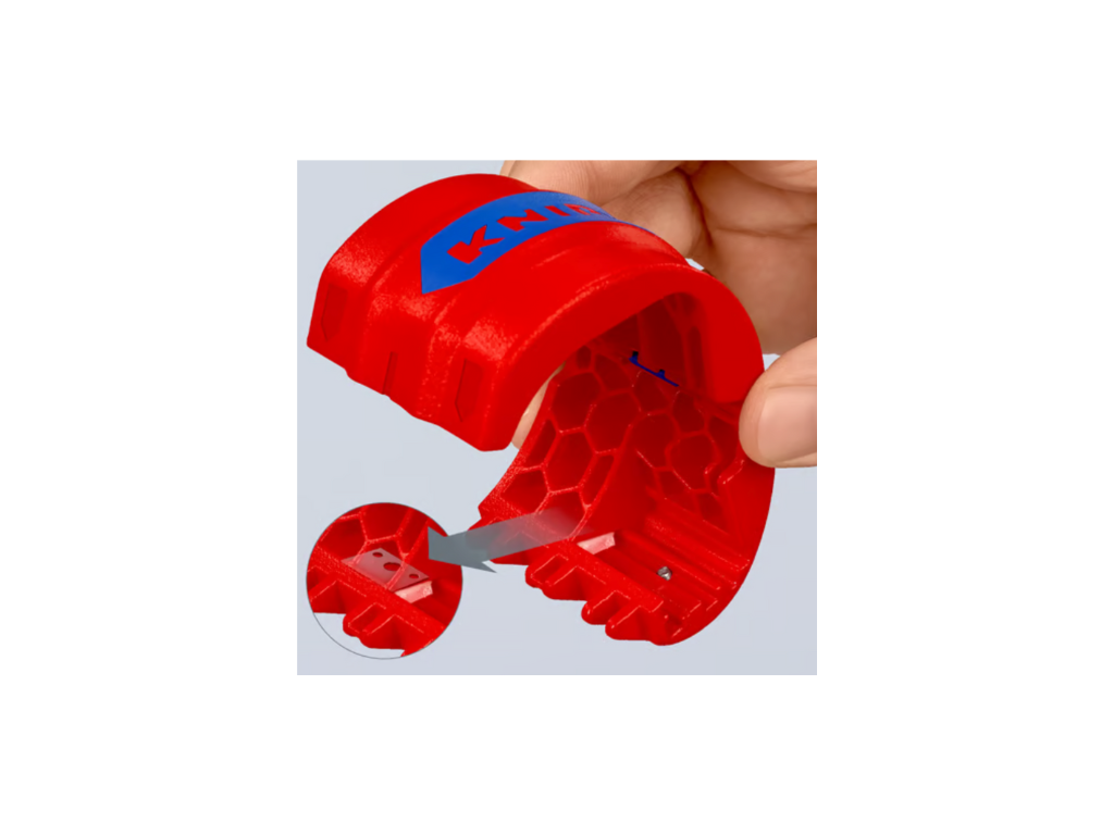 Knipex BiX Tagliatubi per tubi di plastica e manicotti di tenuta