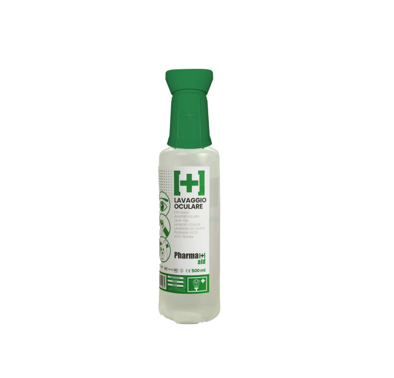 Soluzione Fisiologica c/tappo oculare 500 ml - Pharmapiù