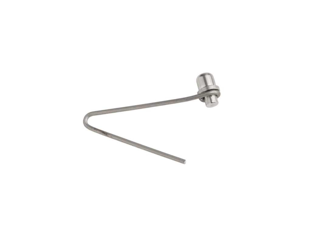 Molla in acciaio inox con nottolino basso