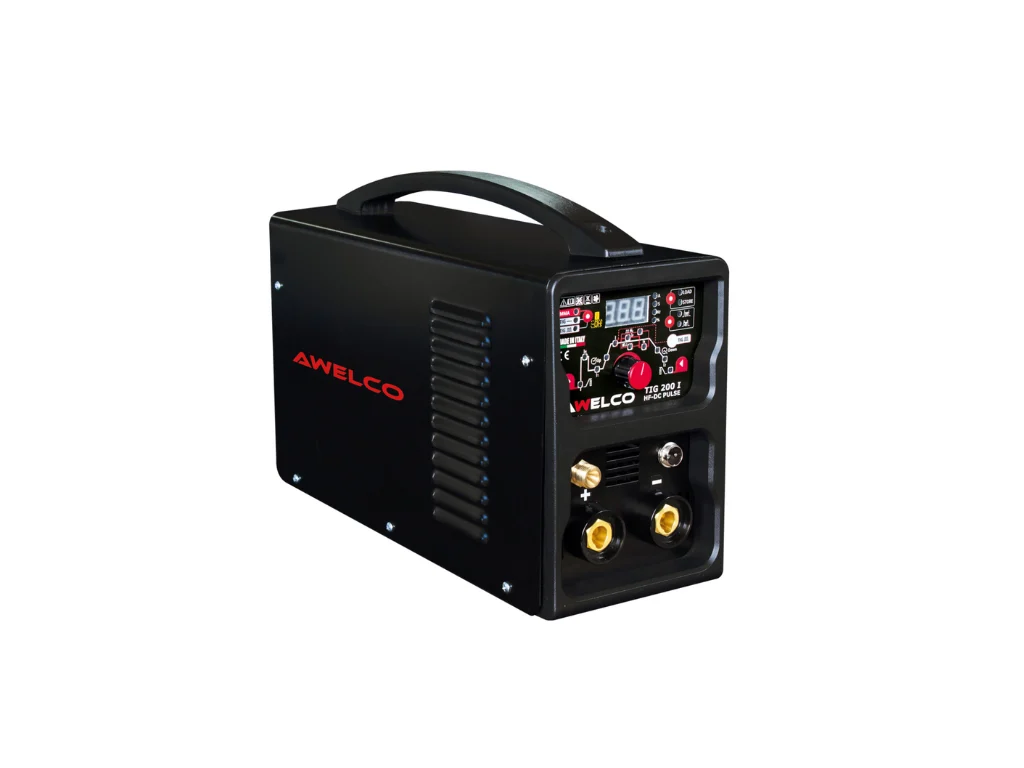 Saldatrice TIG 200 I HF DC Pulse + Tig Torch HF 26 + Kit accessori torcia Awelco