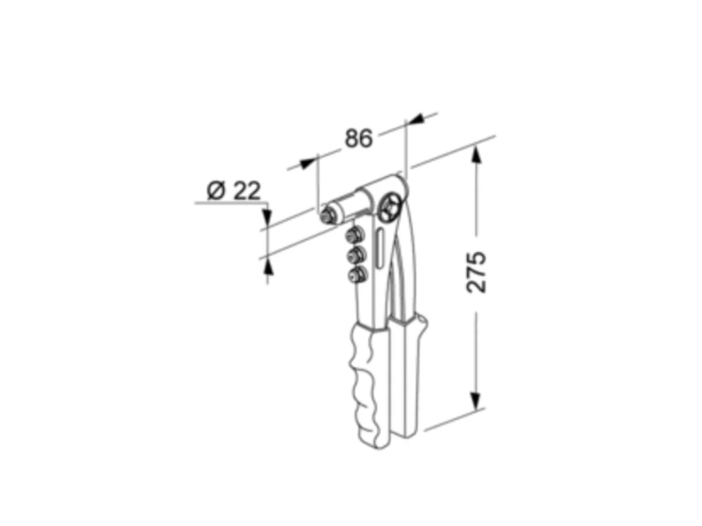 Rivettatrice manuale K39 FAR