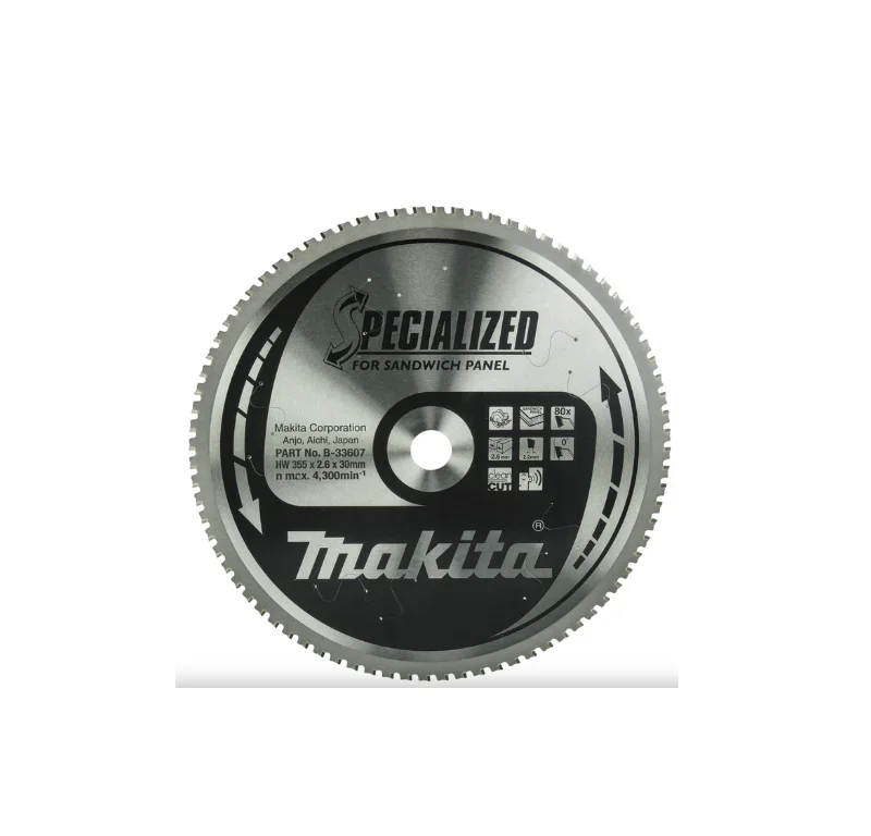 Lama Specialized T.C.T. 355x30mm 80T Makita