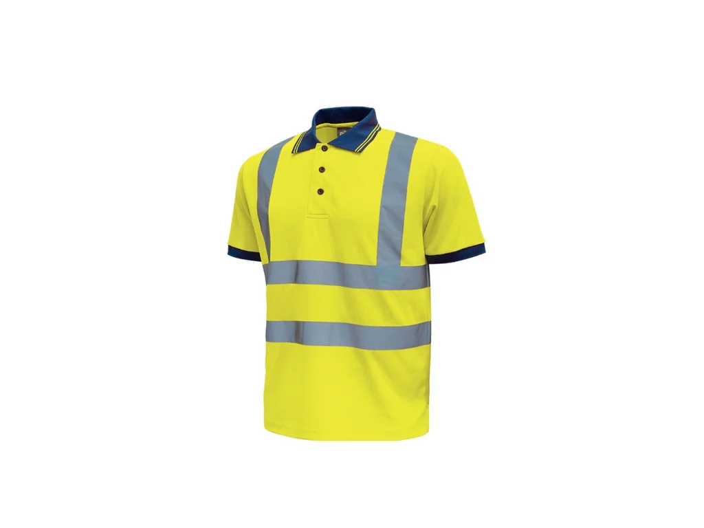 Polo ad alta visibilità Neon U-Power