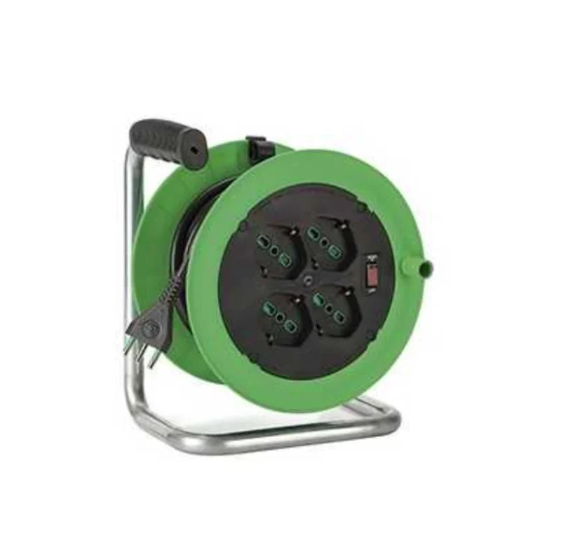 Avvolgicavo elettrico 15 mt. con disgiuntore