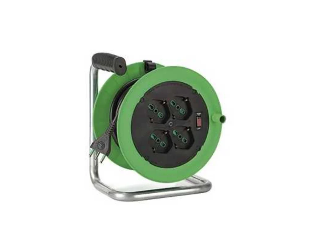 Avvolgicavo elettrico 15 mt. con disgiuntore