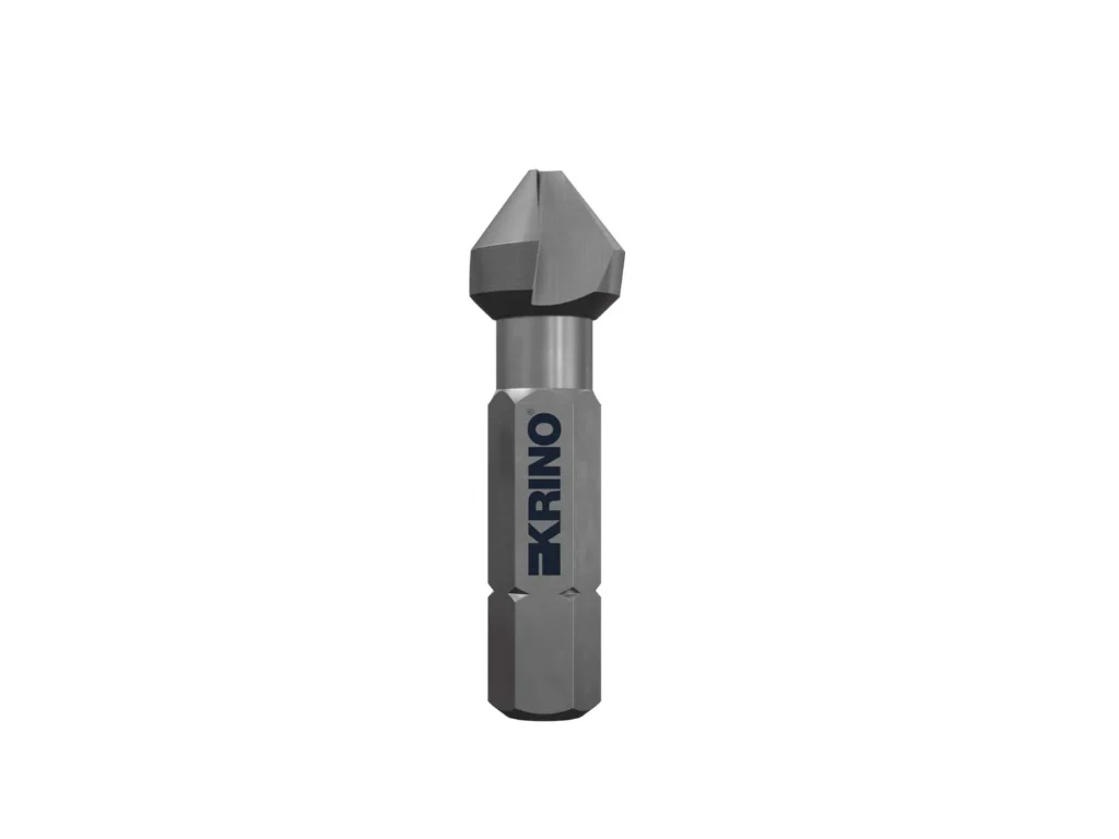 Svasatore in HSS 90° attacco esagonale 1/4" C Krino