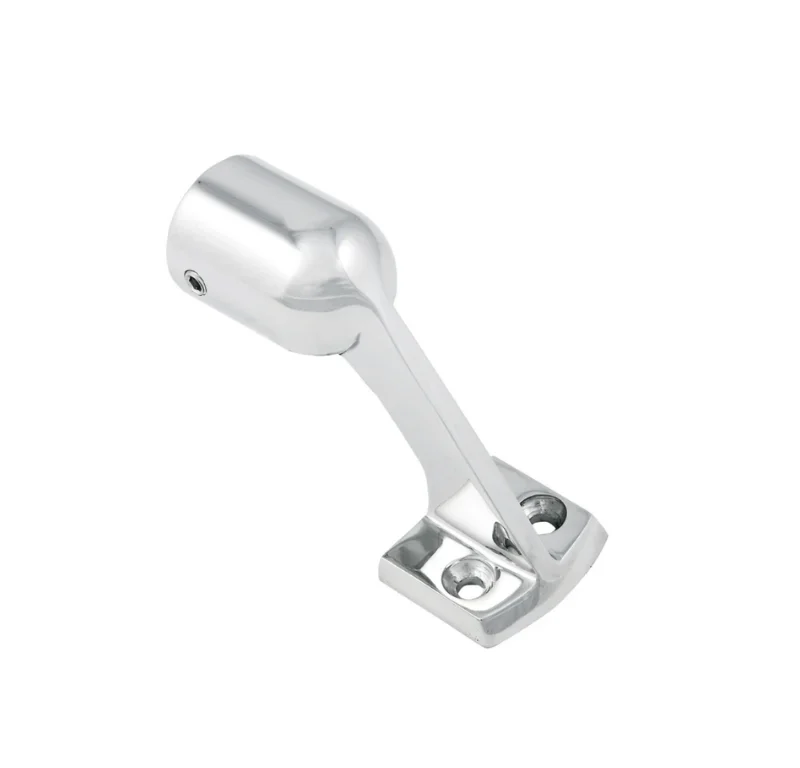 Supporto terminale per corrimano 60° microfusione aisi 316