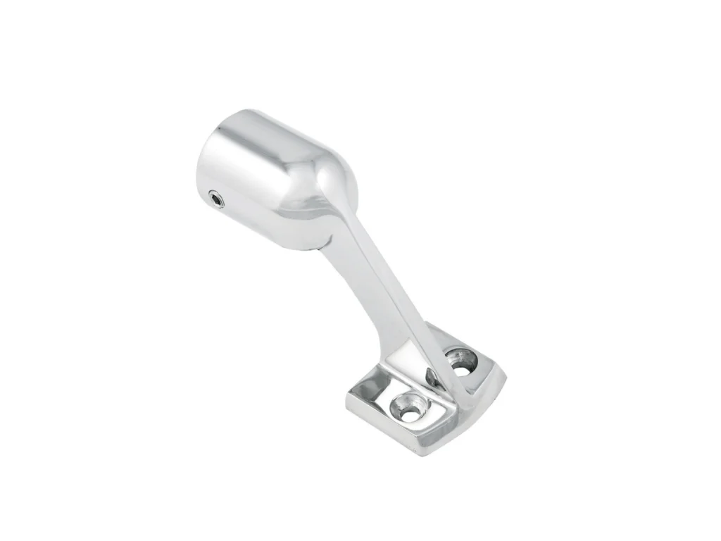 Supporto terminale per corrimano 60° microfusione aisi 316
