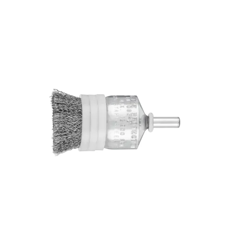Spazzola a pennello PBUR Ø 25 mm, gambo Ø 6 mm, filo d’acciaio Ø 0,20 Pferd
