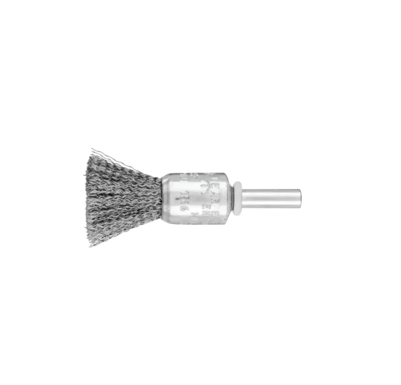 Spazzola a pennello PBU Ø 15 mm, gambo Ø 6 mm, filo d’acciaio Ø 0,20 Pferd