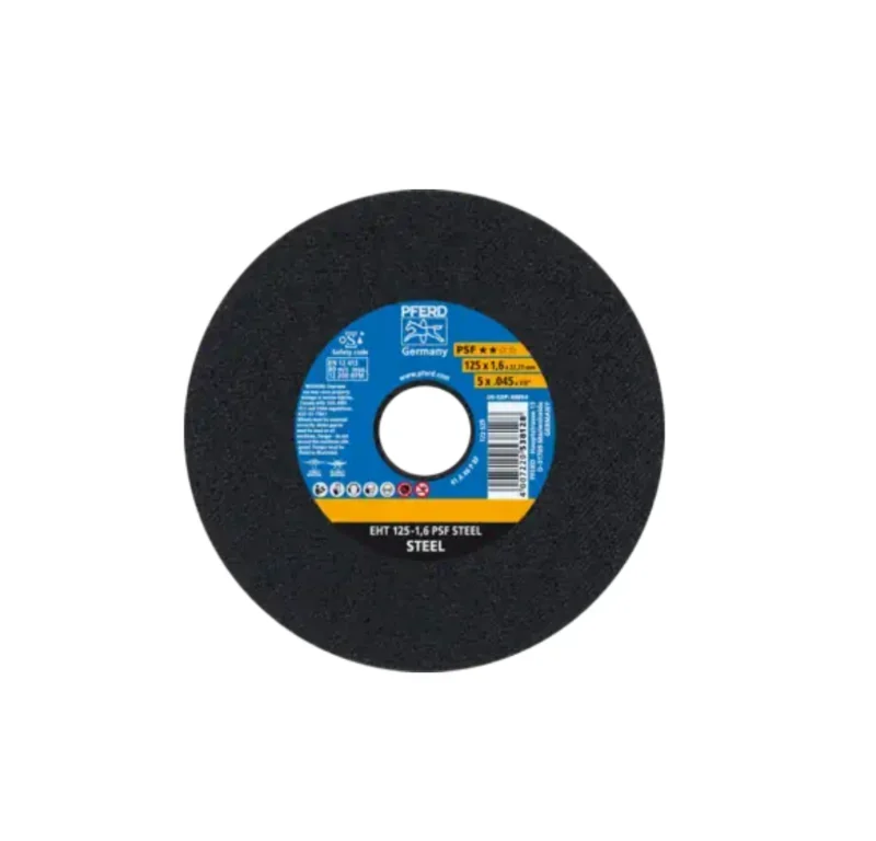 Disco da taglio EHT 125x1,6x22,23 mm PSF STEEL Pferd