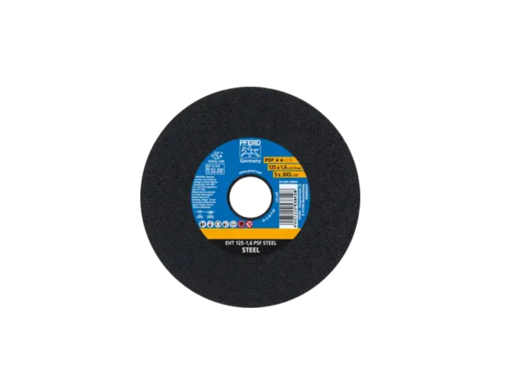 Disco da taglio EHT 125x1,6x22,23 mm PSF STEEL Pferd