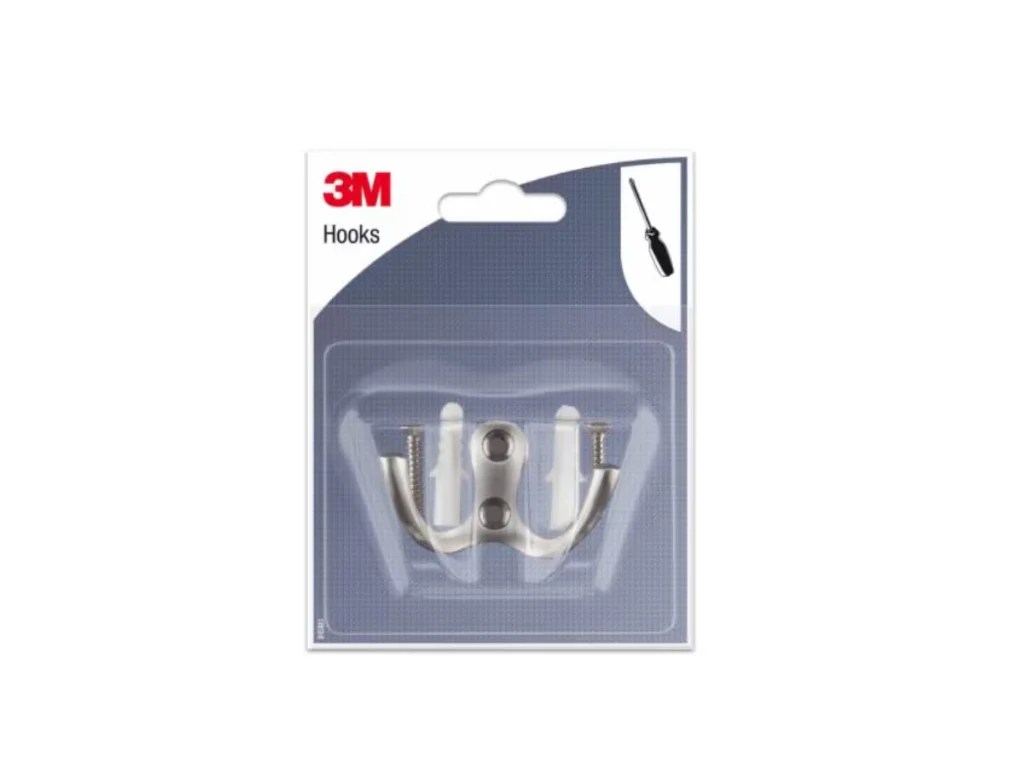 Gancio con viti in metallo 3M
