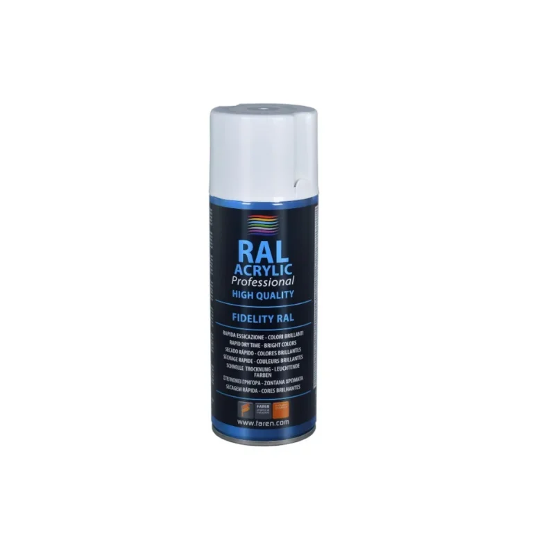 Smalto acrilico spray Marrone Mogano 400ml RAL 8016 Faren