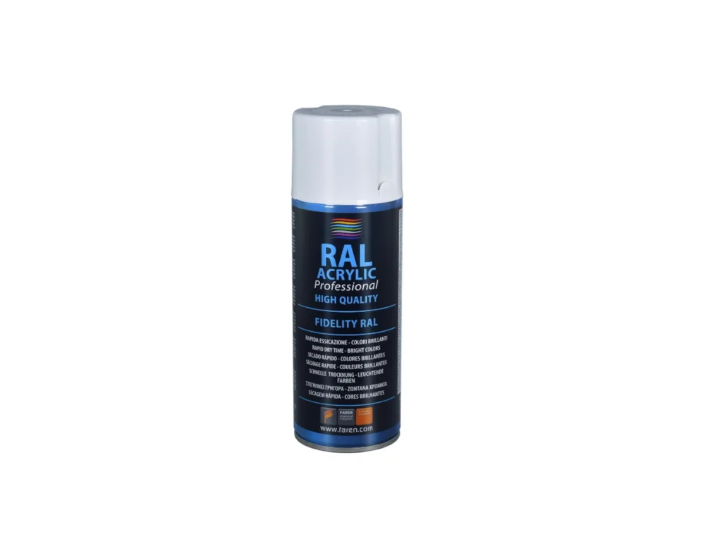 Smalto acrilico spray Marrone Mogano 400ml RAL 8016 Faren