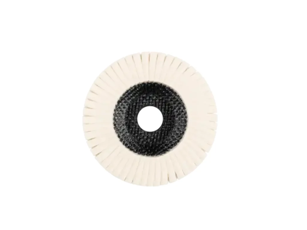 Disco a lamelle di feltro duro FFS ร 115 mm, foro 22,23 mm Pferd