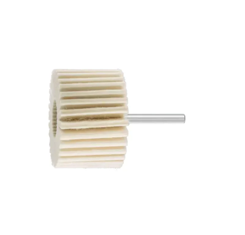 Rulli a lamelle di feltro duri FLS Ø 60x40 mm, gambo Ø 6 mm Pferd