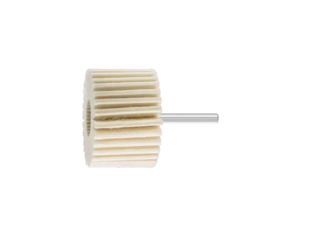 Rulli a lamelle di feltro duri FLS Ø 60x40 mm, gambo Ø 6 mm Pferd