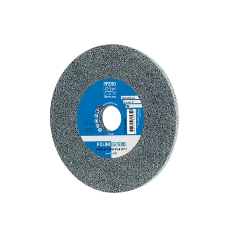 Ruota compatta POLINOX PNER Ø 150x6 mm, foro Ø 25,4 mm Pferd