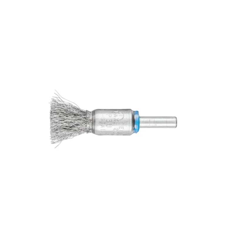 Spazzola a pennello PBU Ø 13 mm, gambo Ø 6 mm, filo d’acciaio inossidabile Ø 0,20 Pferd