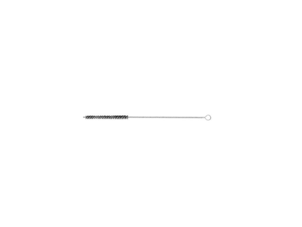 Spazzola per interni IBU ร 8x100 mm, filo dโacciaio inossidabile ร 0,15 Pferd