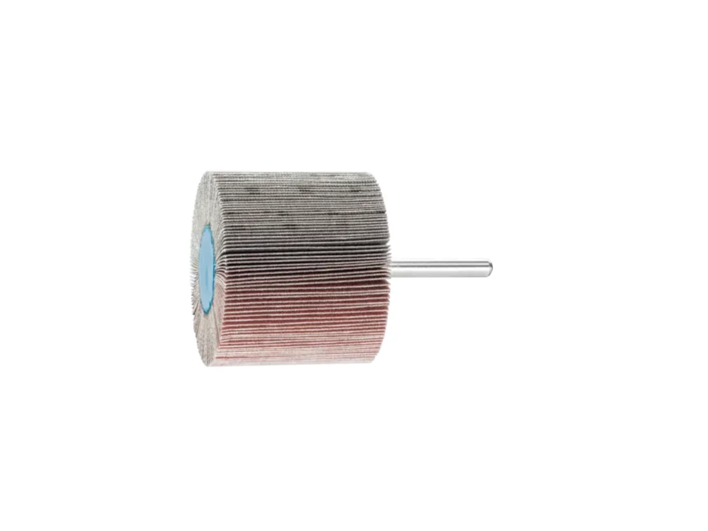 Rullo a lamelle corindone F Ø 60x50 mm, gambo Ø 6 mm Pferd