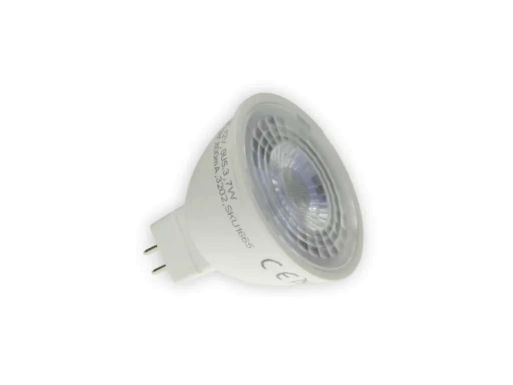Lampadina LED faretto 7W MR16 12V Plastica