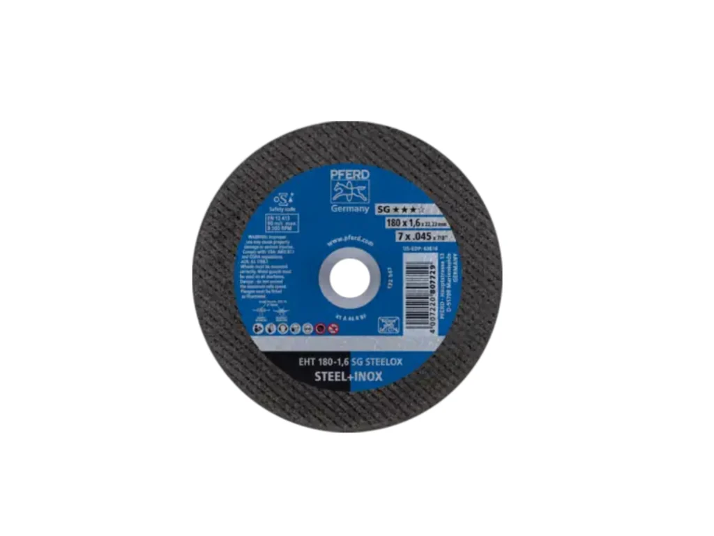 Disco da taglio EHT 180x1,6x22,23 mm SG STEELOX Pferd