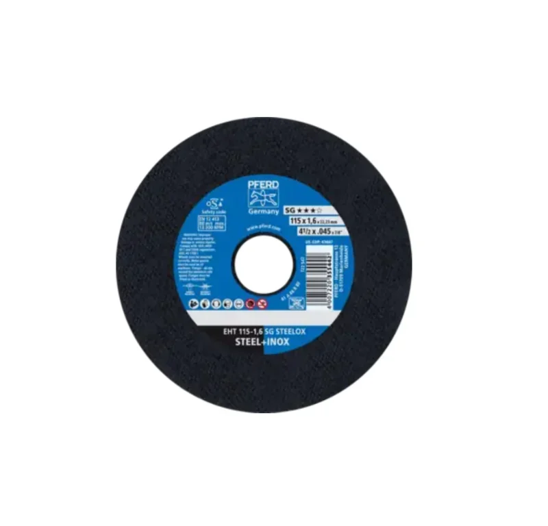 Disco da taglio EHT 115x1,6x22,23 mm SG STEELOX Pferd