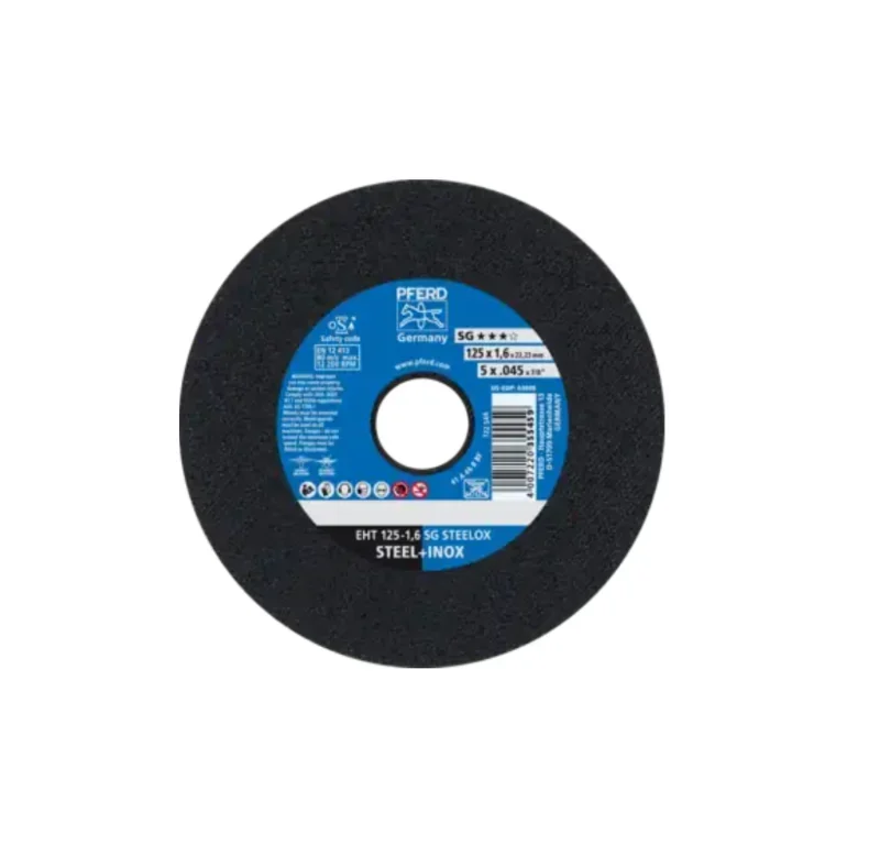 Disco da taglio EHT 125x1,6x22,23 mm SG STEELOX Pferd