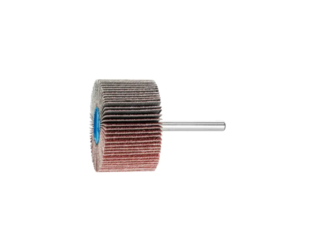 Rullo a lamelle corindone F Ø 50x30 mm, gambo Ø 6 mm Pferd