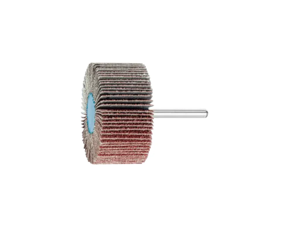 Rullo a lamelle corindone F Ø 60x30 mm, gambo Ø 6 mm Pferd