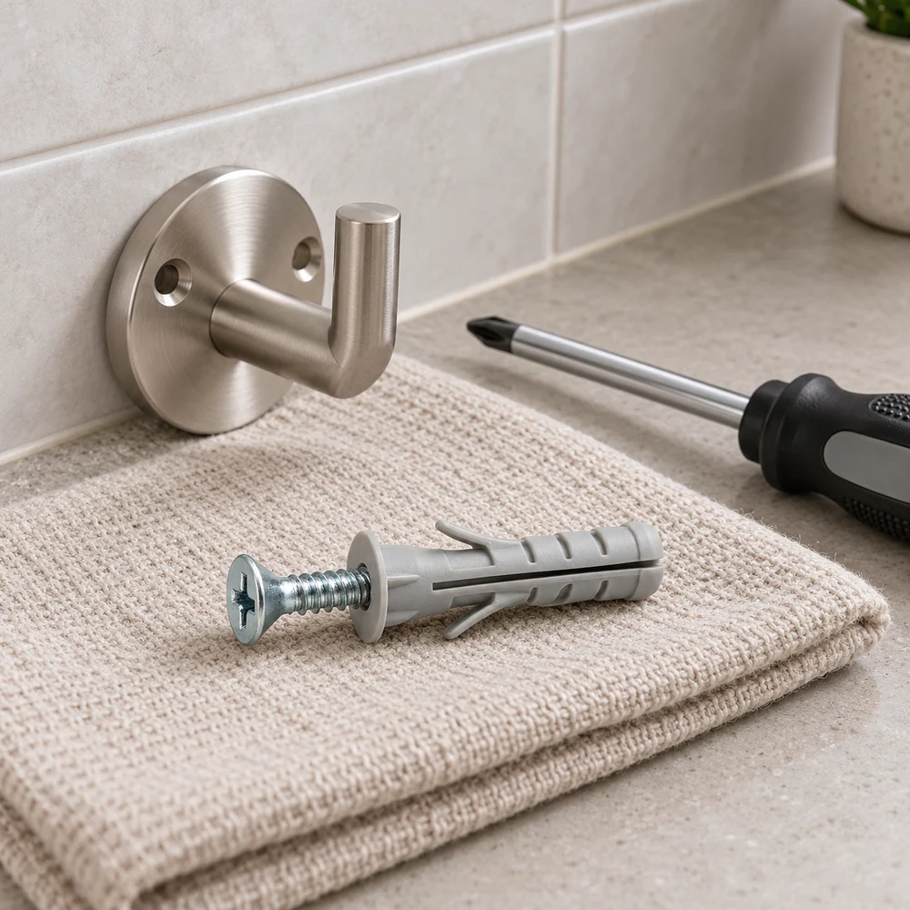 Nobex FUN-V per accessorio bagno – scena AI