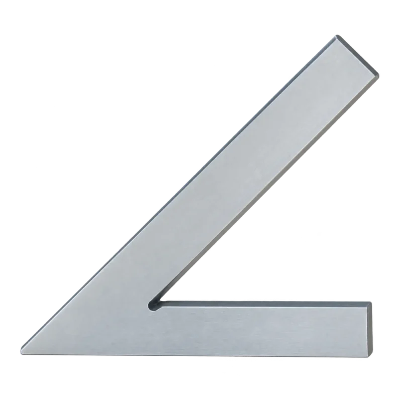 Squadra LTF 2100-01 semplice a 45° 75×75 mm – ricostruzione AI trasparente