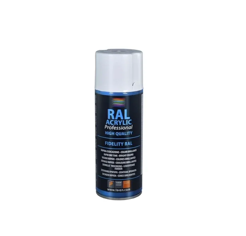 Smalto acrilico spray Grigio Pietra 400ml RAL 7030 Faren