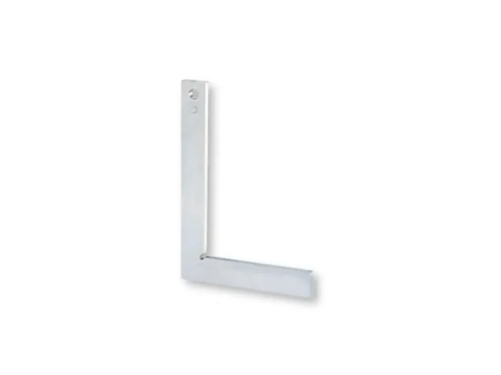 LTF squadra a 90° semplice cromata opaca 150 × 100 mm